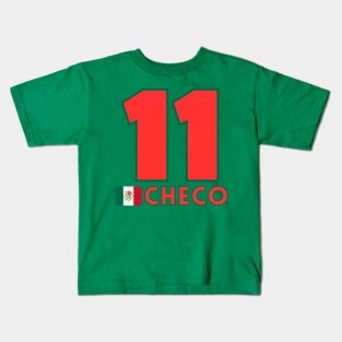 Sergio "Checo" Perez Number Design Kids T-Shirt